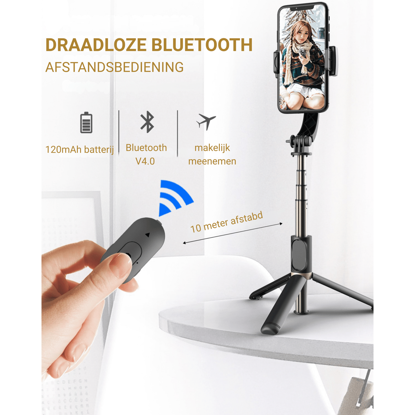 LEVANTU Gimbal Stabilizer for Smartphone