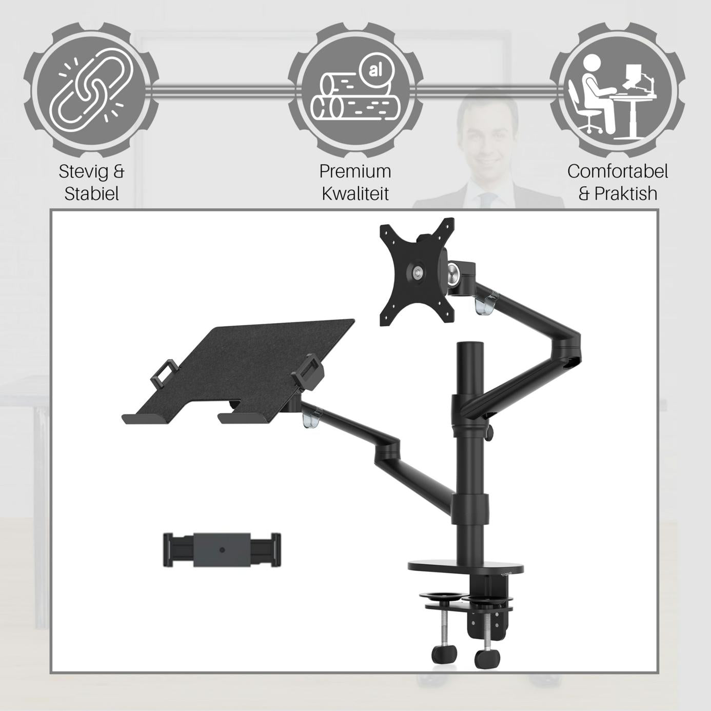 Levantu Nova - Monitor arm for 2 screens