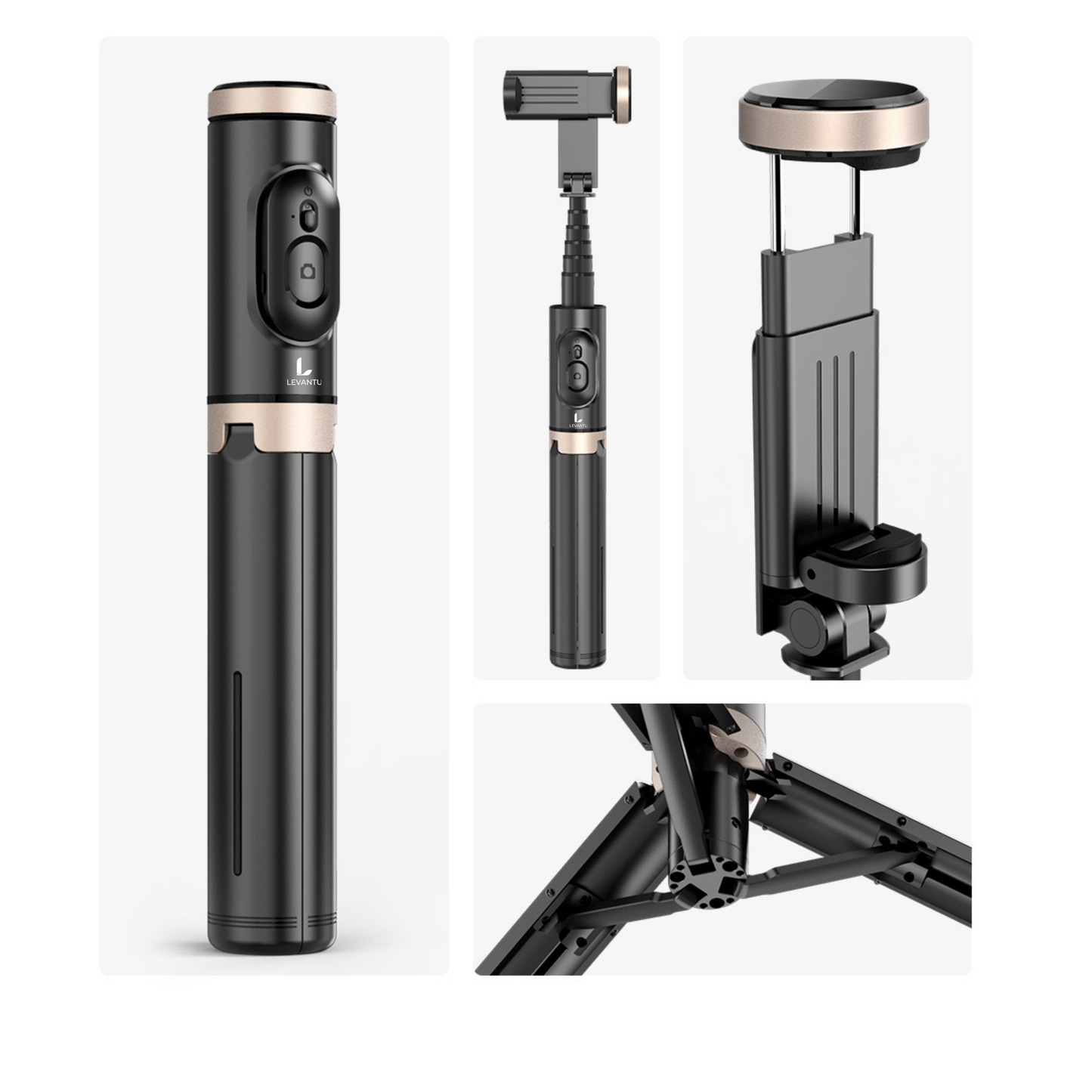 Trépied à selfie 3 en 1 LEVANTU