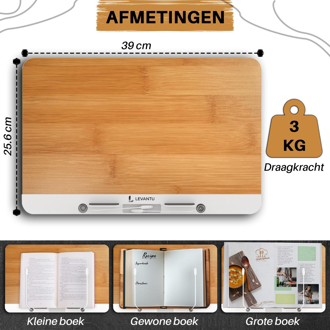 Levantu Orion - Book stand - Tablet stand - Laptop stand