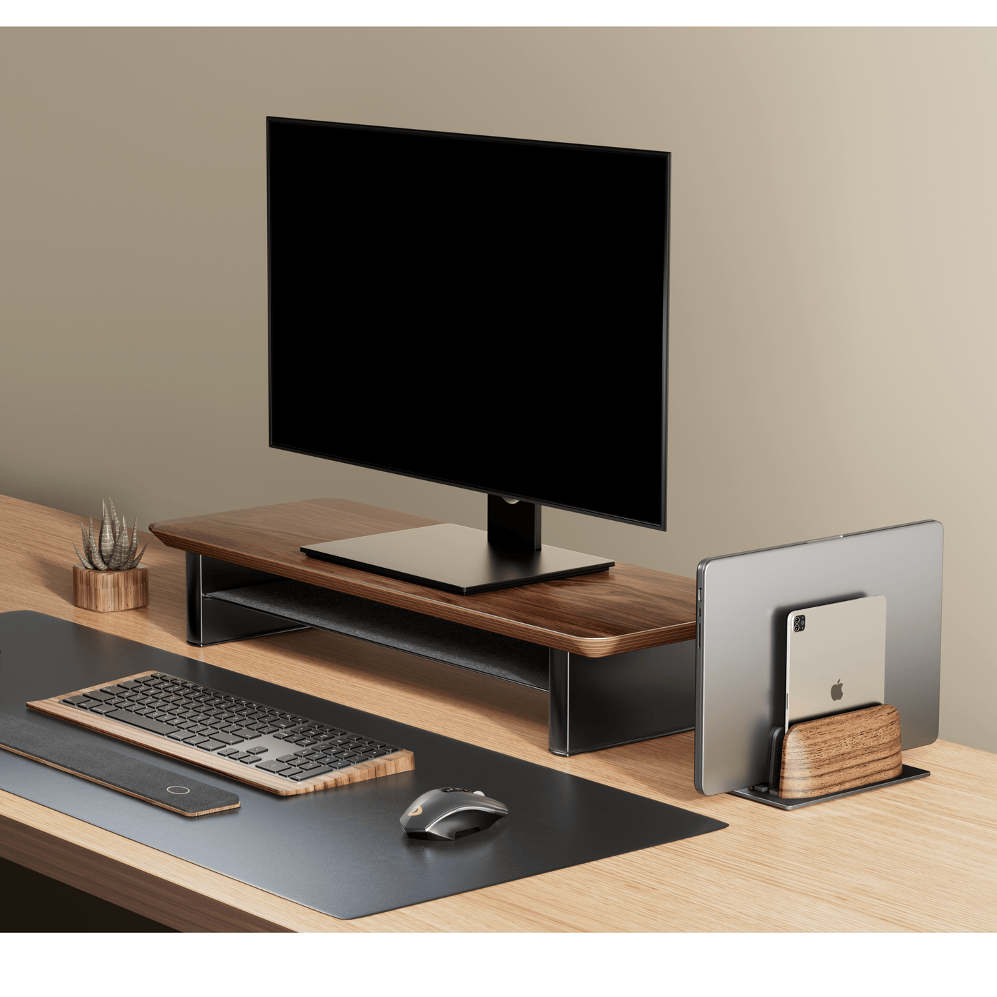 LEVANTU TWINS Verticale Laptophouder- Tablet houder-laptopstandaard