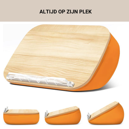LEVANTU Laptop Cushion/Lap Cushion - Orange