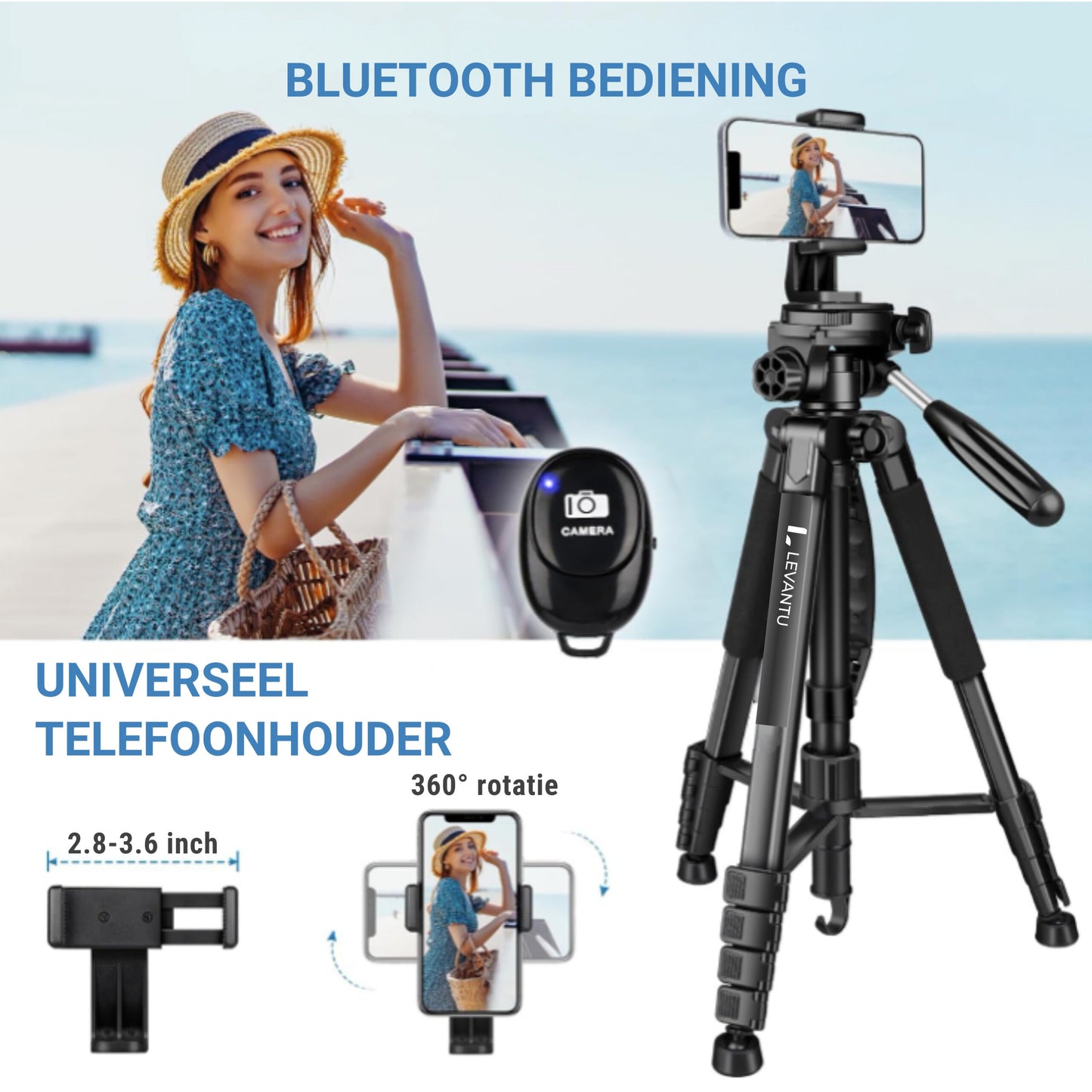 LEVANTU Camera tripod - Camera tripod