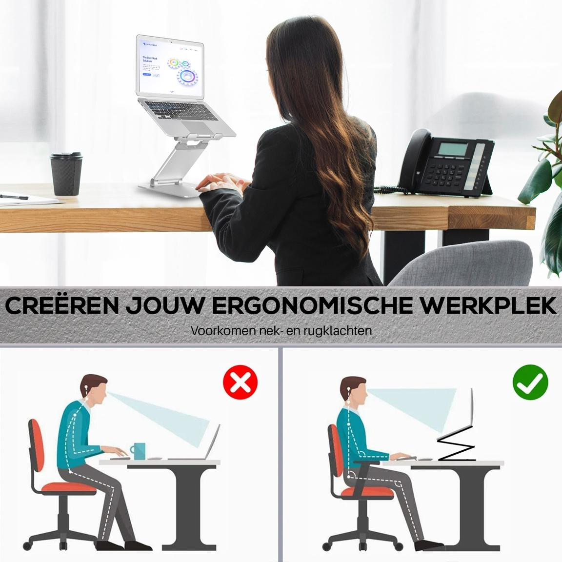 Levantu Cosmo - Support pour ordinateur portable - Rehausseur pour ordinateur portable