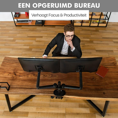 Levantu Saturn - Monitor arm for 2 monitors - Monitor bracket