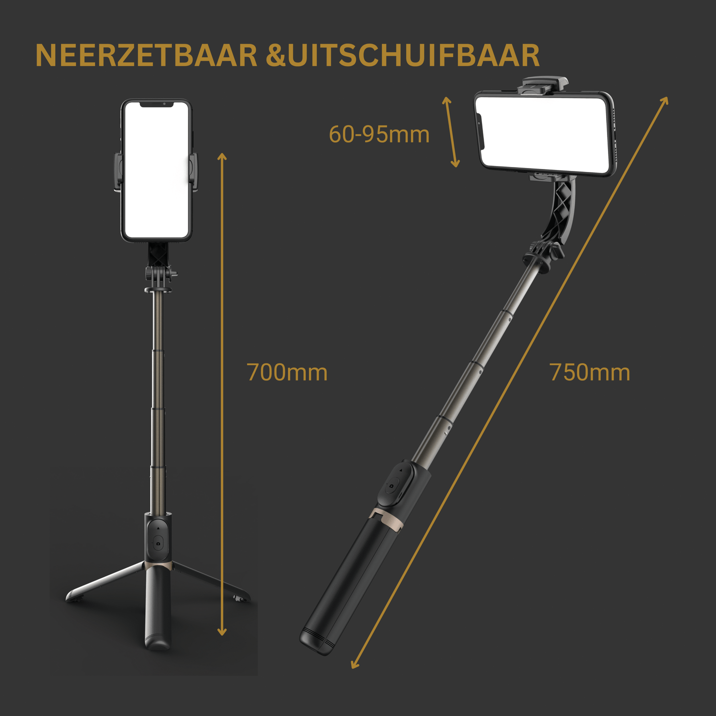 LEVANTU Gimbal Stabilizer for Smartphone